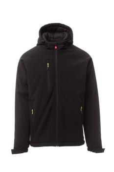 Softshell wattiert Gale Pad Herren schwarz