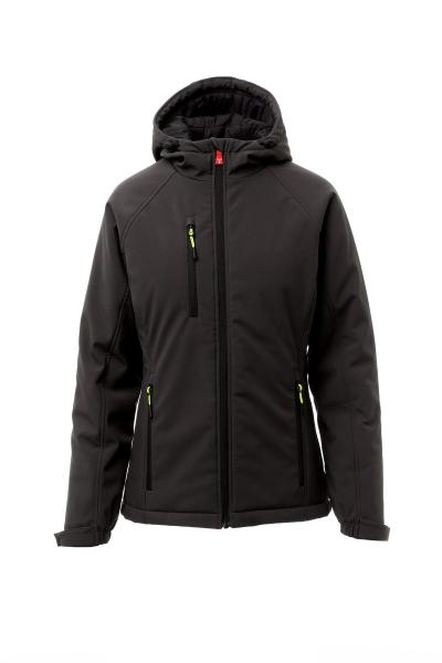 Softshell wattiert Gale Pad Damen schwarz